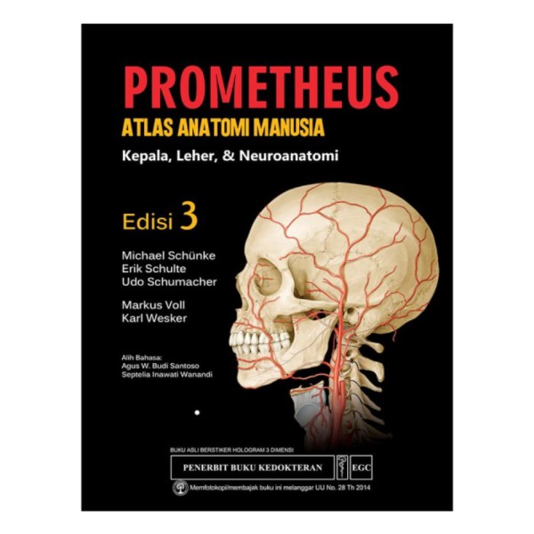 Buku Kedokteran Prometheus Atlas Anatomi Manusia Edisi 3 Lengkap 3 buku