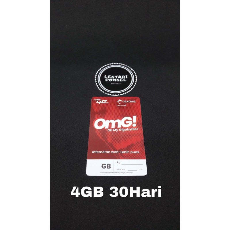 Voucher Telkomsel 4GB