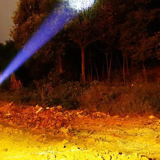 ☝ AOKI Senter tangan led 8w multifungsi torch led ak 9828 ◌