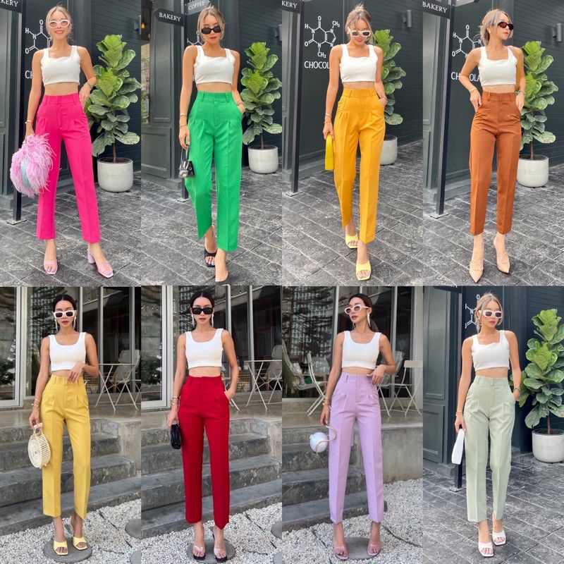 Ready Lupinta HighWaist pants promthong import bangkok