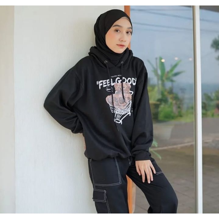 Sweater Wanita Grosir Berkualitas - FeelGood Sweater Hodie