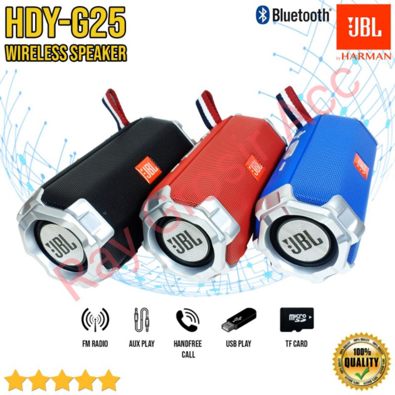 Speaker Bluetooth JBL G25 Portable Wireless HDY-G25