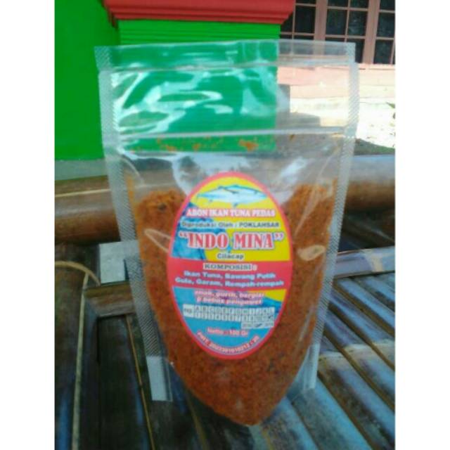 

Abon Ikan Tuna Pedas Indo Mina 100 gram Non MSG