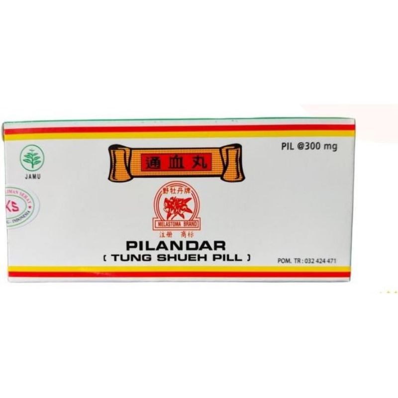PILANDAR Tung Sueh Pil ( bpom ) Obat Sirkulasi Darah dan Sakit Pinggang - Obat Cina AYUNYASHOPHERBAL