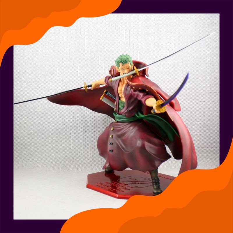 Anime Figure Import Berkualitas Huong One Piece 23 Cm Pop Dx Film Z Roronoa Zoro Pvc Action Koleksi