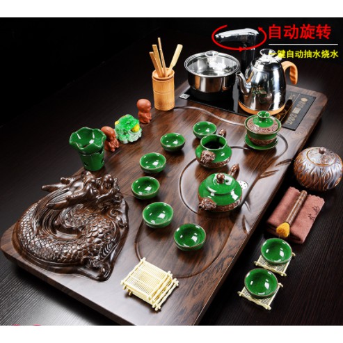 Classic kungfu chinese Tea pot set Electric Dragon