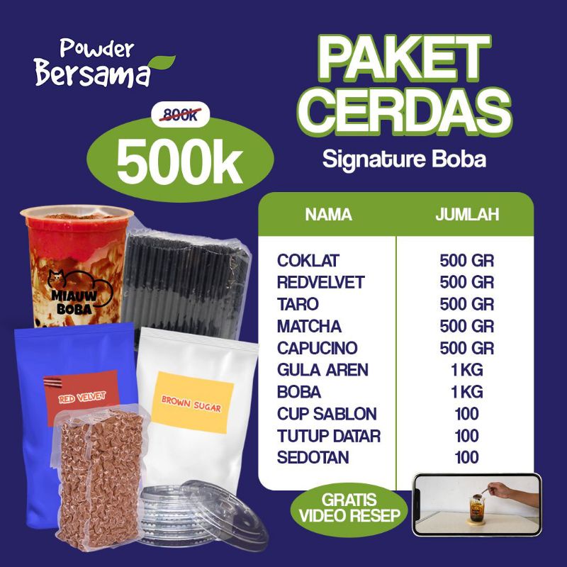 

Promo Paket Franchise Lengkap Siap Jual Harga mulai 500rb an