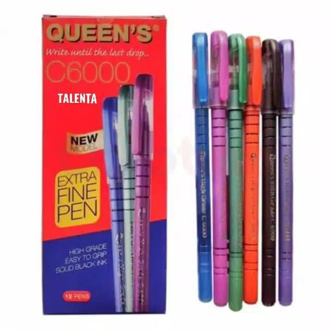 

Pulpen Queen C6000 TERLENGKAP