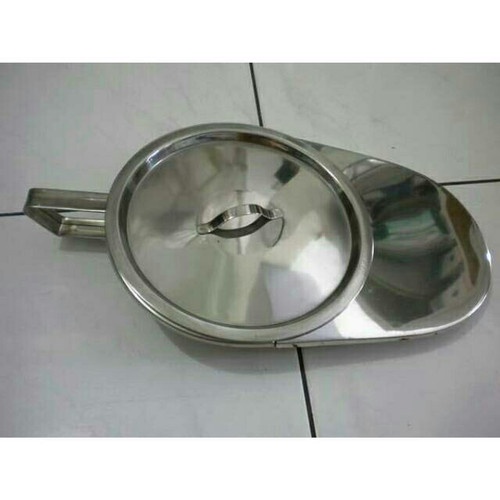 Pispot sodok stikpan stainless steel