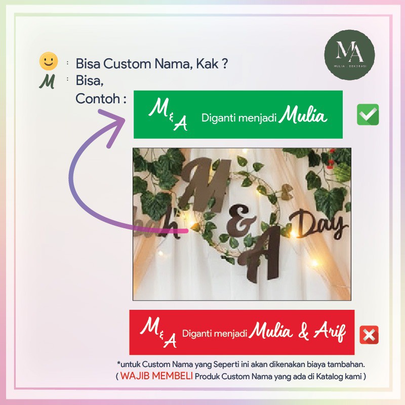 Dekorasi Lamaran Backdrop Nikahan PhotoBooth DIY Akad Nikah Aqiqah Khitan Paket Mulia V