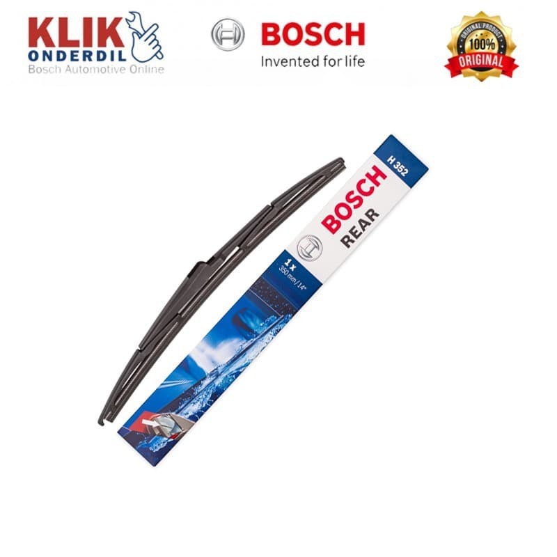 WIFER BOSCH ORIGINAL AVANZA XENIA LAMA VVTI S 2004 -2011 PAKET WIPER KARET KACA DEPAN BELAKANG H352-WIPER BELAKANG SAJA