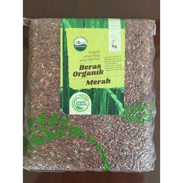 

Beras Merah Organik 2 kg Lingkar Organik