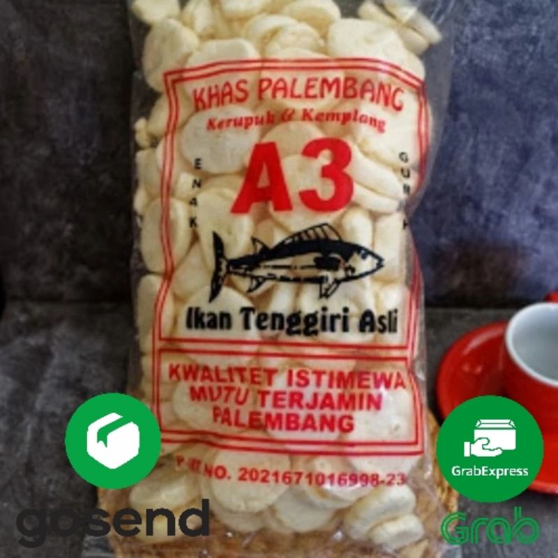 

Kerupuk Kemplang Kancing Super Ikan Tenggiri Khas Palembang