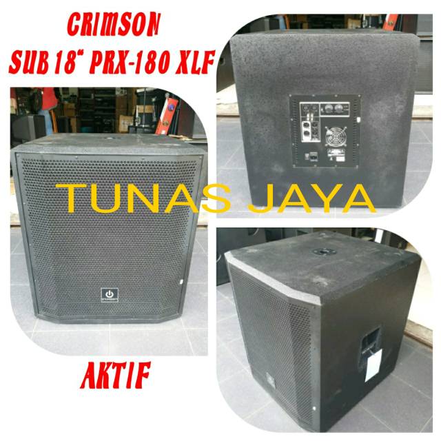 SUBWOOFER AKTIF 18 INCI CRIMSON PRX 180XLF