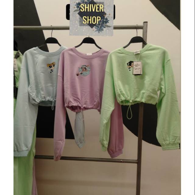 powerpuff girl sweatshirt bershka