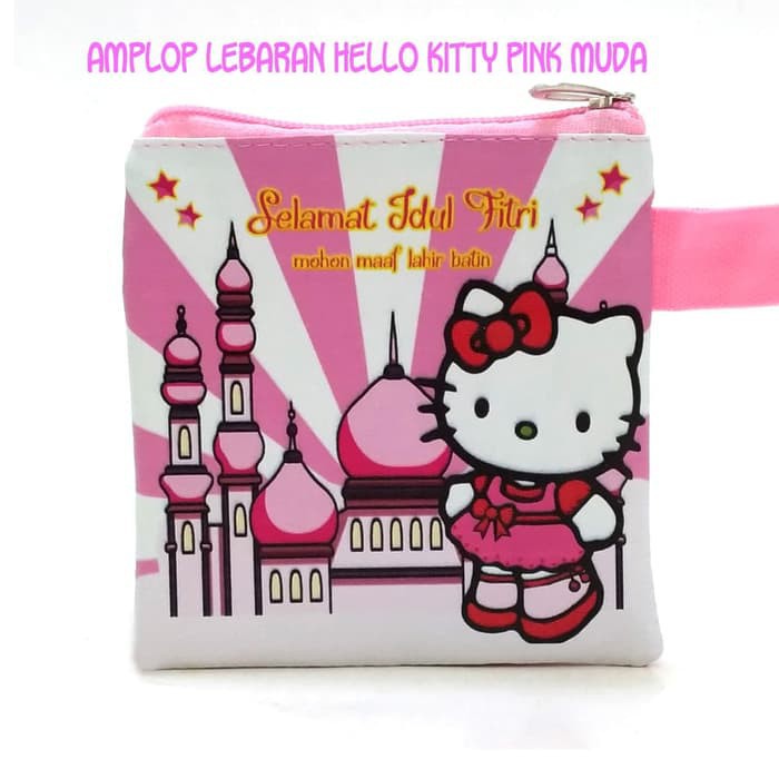 

K1 Dompet THR Lebaran Amplop THR Lebaran Hello Kitty Pink