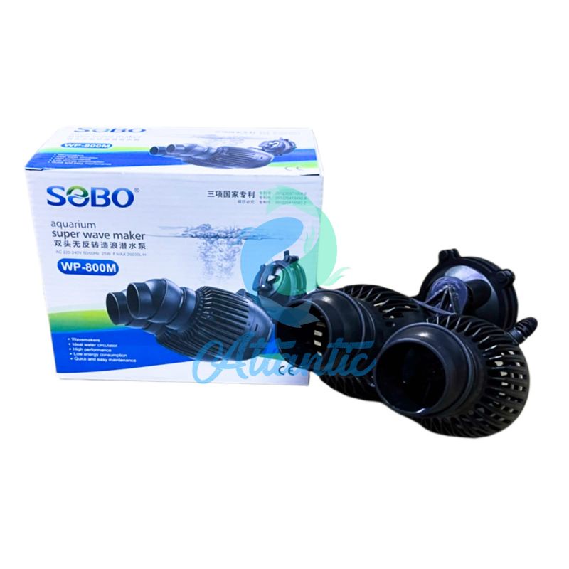Sobo WP-800M Aquarium Aquascape Super Wave Maker Mesin Ombak WP 800 M