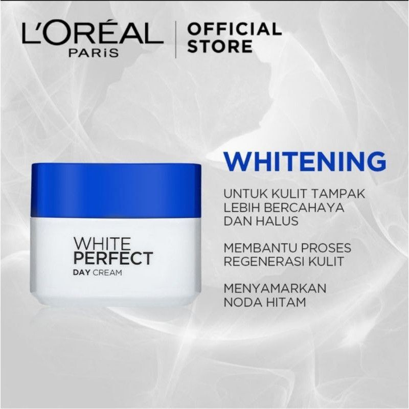 ORIGINAL Loreal Paris White Perfect Day Cream /Night Cream 50mL / Whip Foam [100 mL] / L'oreal