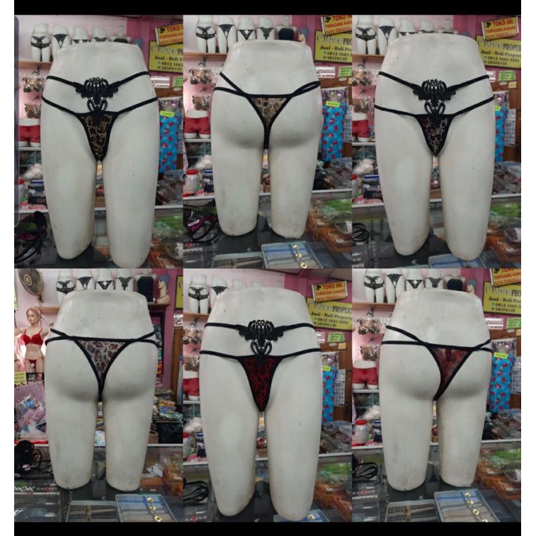 cd g string motif doreng macan