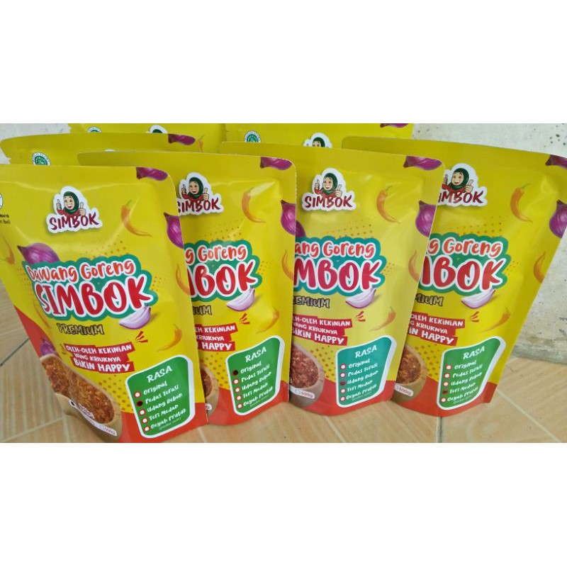 

Bawang Goreng Simbok Brebes Pedas Terasi
