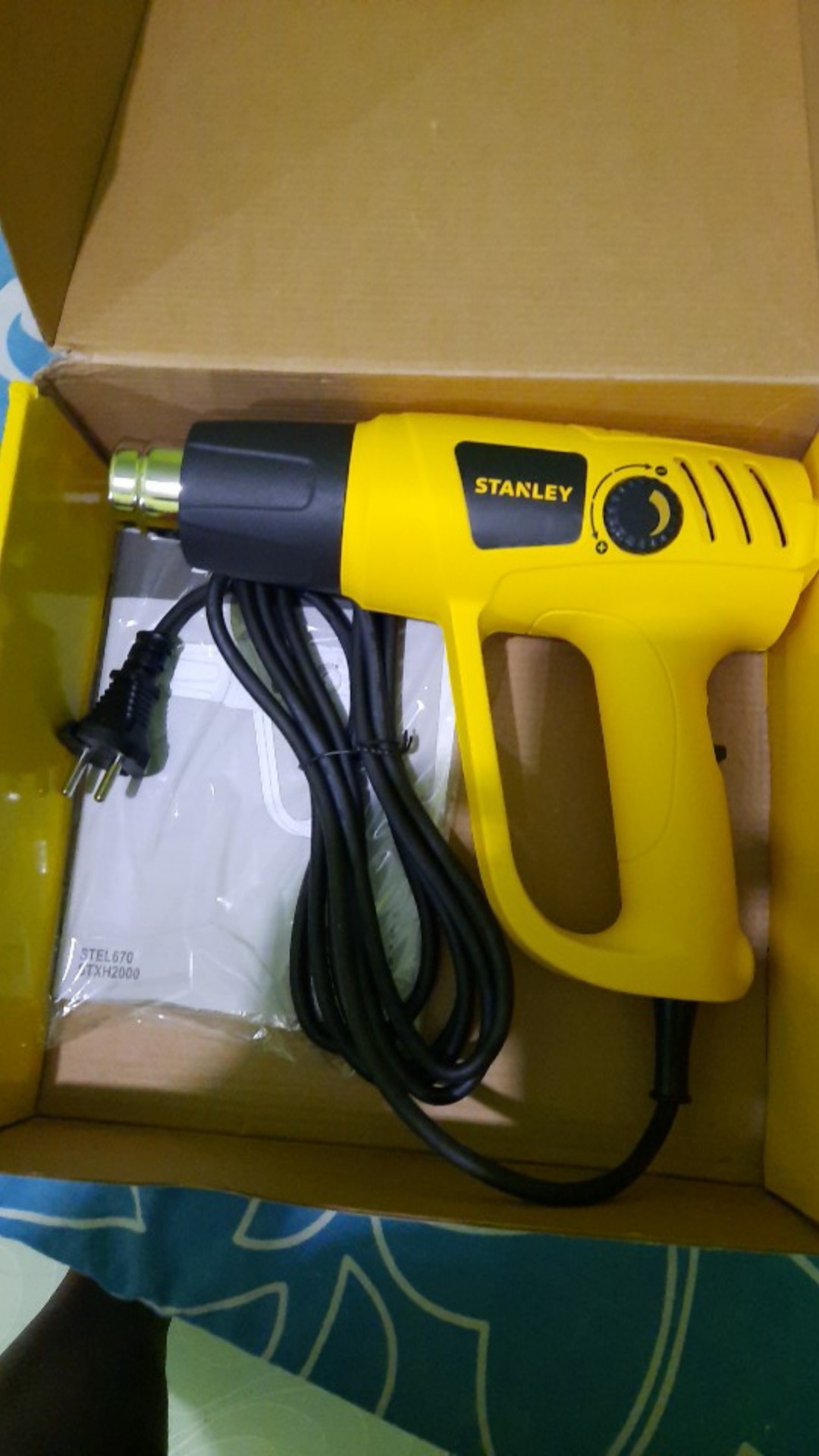 Mesin Pemanas Hot Gun Heat Gun Stel670 Stanley Stel 670