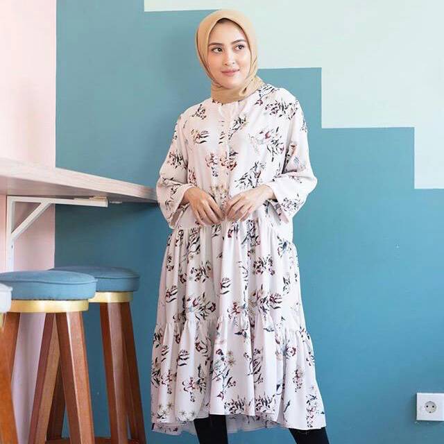 Havana Midi Dress Azalea by Haideeorlin