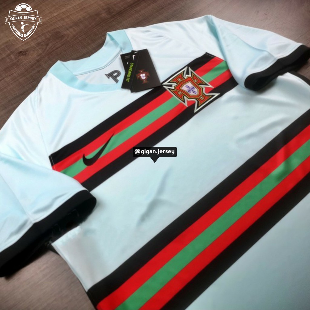 JERSEY BOLA PORTUGAL AWAY OFFICIAL EURO 2021 GRADE ORI ...