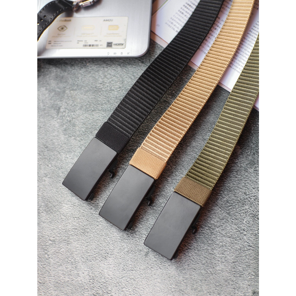 IKAT PINGGANG TACTICAL PRIA DEWASA METAL BUCKLE / SABUK PRIA - MC-SA-10