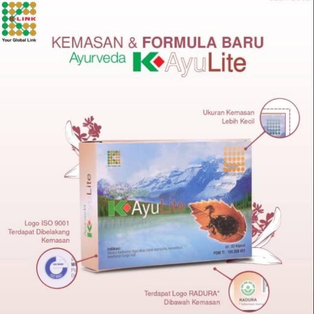 

K-AYULITE 30 CAPS | MENJAGA KESEHATAN ORGAN HATI ( ASLI & REKOMENDED )