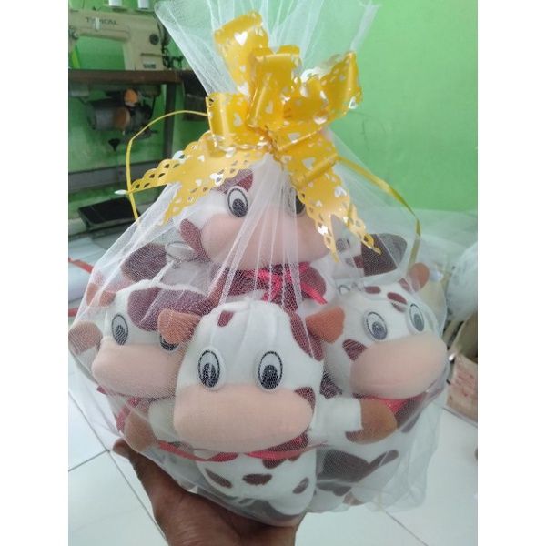 Parcel Boneka Beranak Isi 4pcs (induk 25cm)