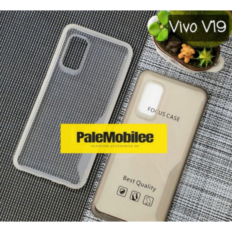 Vivo V19 Case Fokus Premium Soft Case Transparan Casing Vivo V19