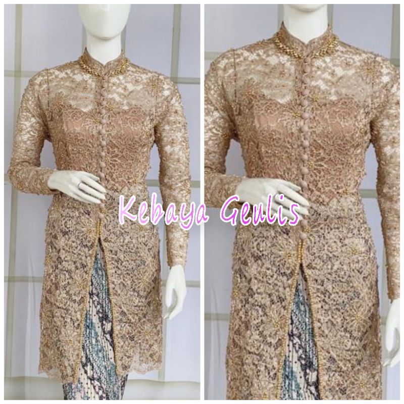 atasan kebaya ibu besan kebaya pesta kebaya brukat modern