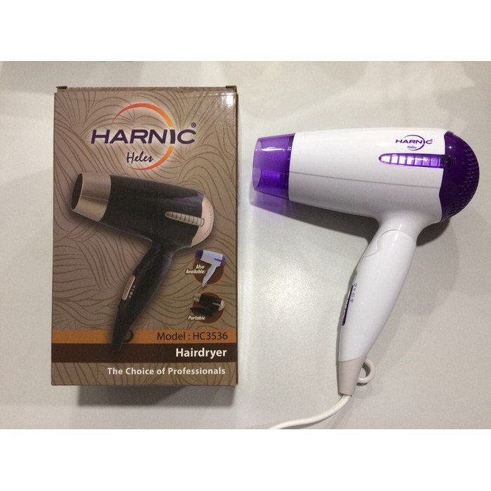 hairdryer HELES -HARNIC ( NEW MODEL 2018 ) GARANSI MODEL HC 3536