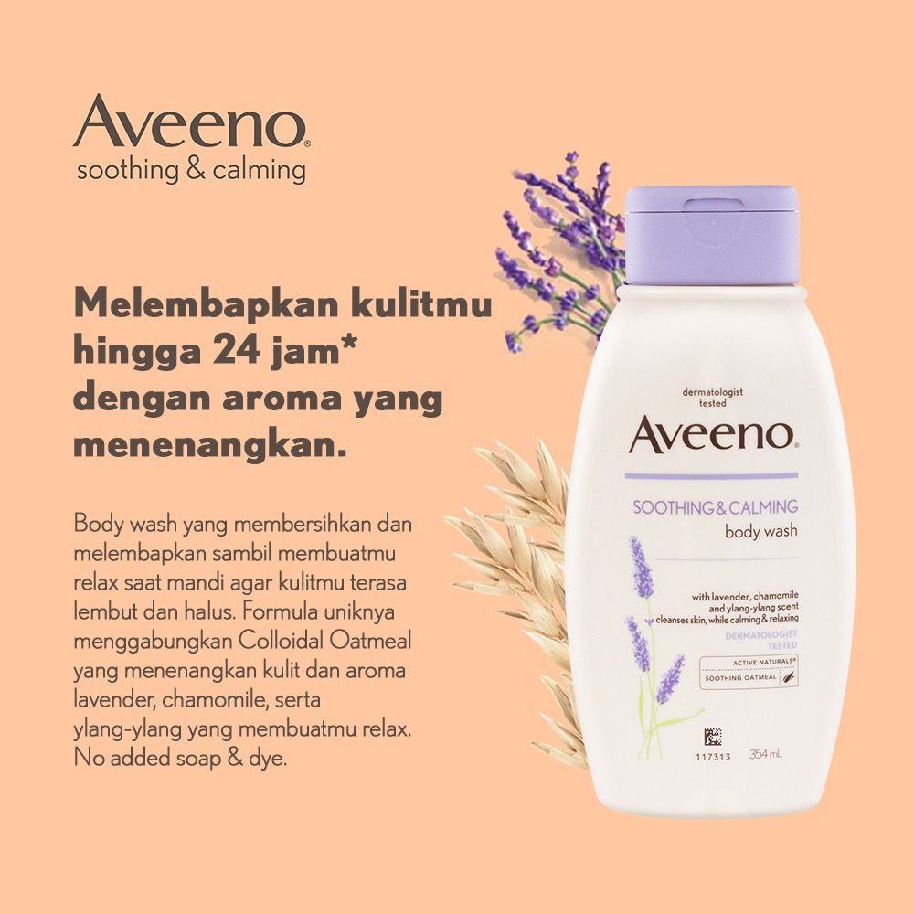 Aveeno Soothing &amp; Calming Body Wash 354ML