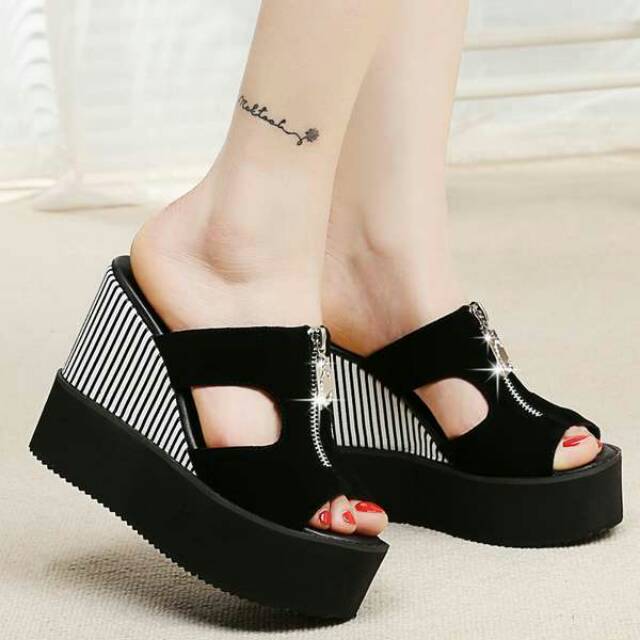 Wedges sandal 12 cm blaster dh 158