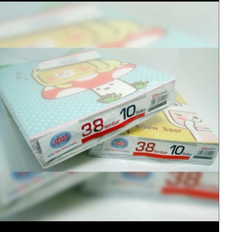 

Buruan Cek Buku Tulis Bergaris SiDU isi 38 Lembar isi 10 buku
