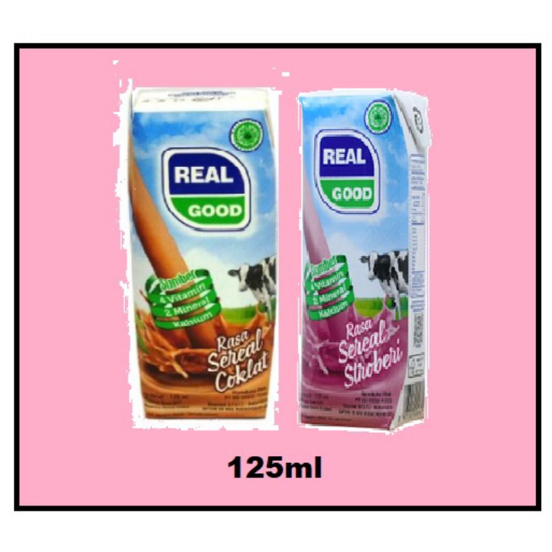 

susu kotak real good 125 ml