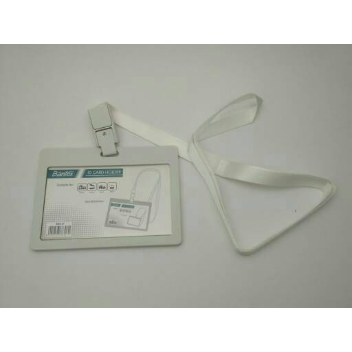 

Lucu Id Card Holder/Tempat Kartu + Tali Lanyard Bantex Elegant Hemat