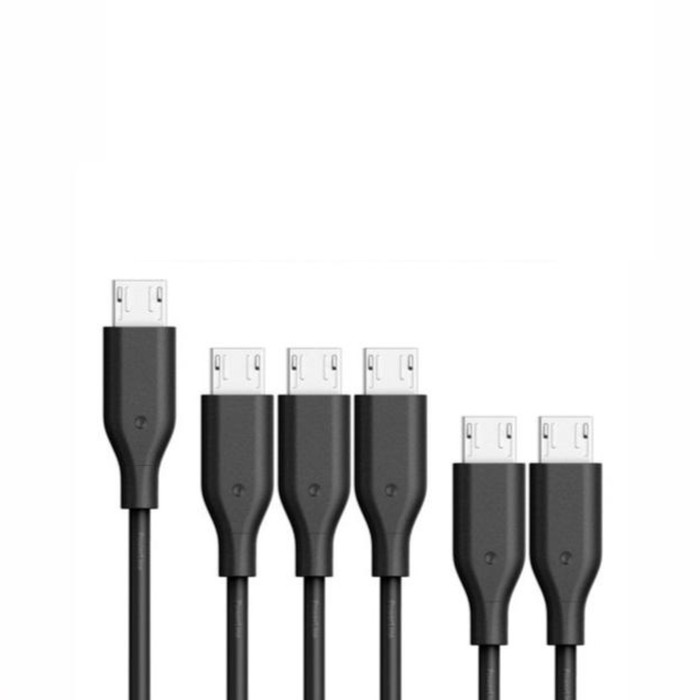 Anker [5-Pack] PowerLine Micro USB 1ft | 3ft | 6ft | 10ft