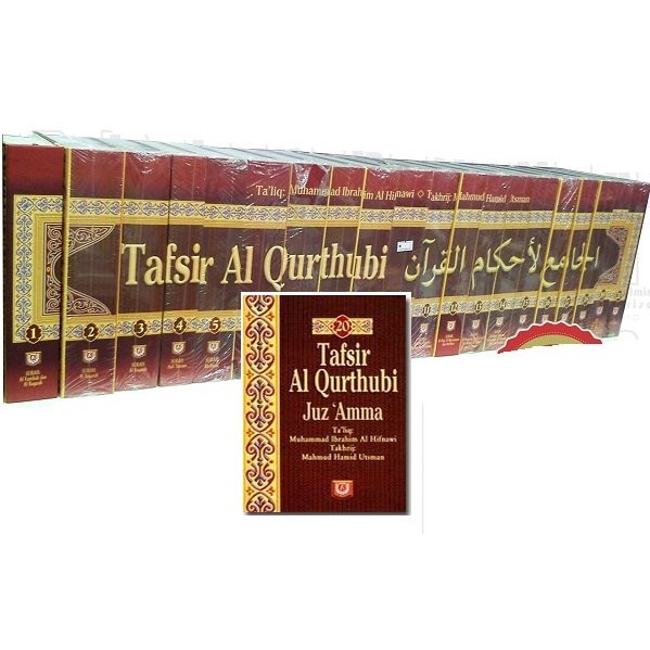 BUKU TAFSIR AL QURTHUBI JUZ AMMA 1 - 20 JILID HARDCOVER - MUHAMMAD IBRAHIM AL HIFNAWI - MAHMUD HAMID UTSMAN [ORIGINAL]