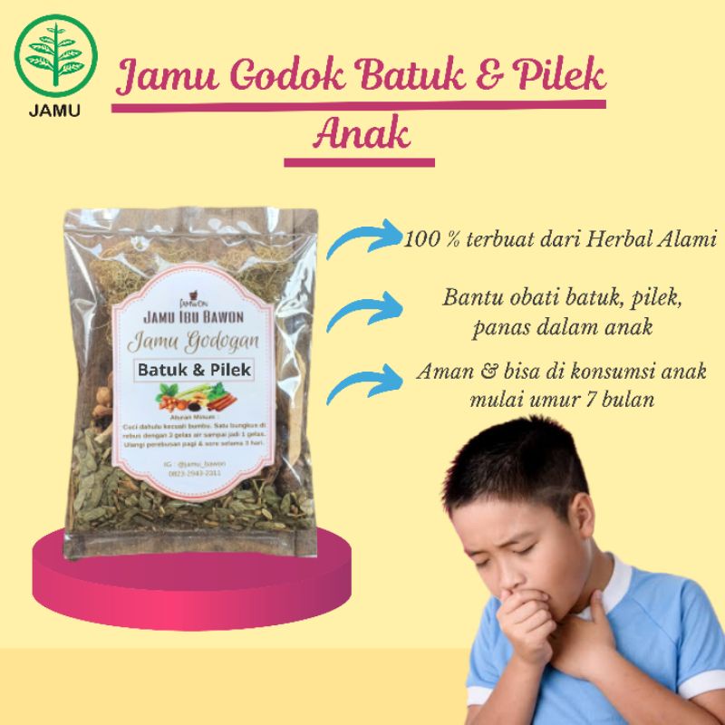 Jamu Batuk & Pilek Anak | Obat Batuk Herbal Anak