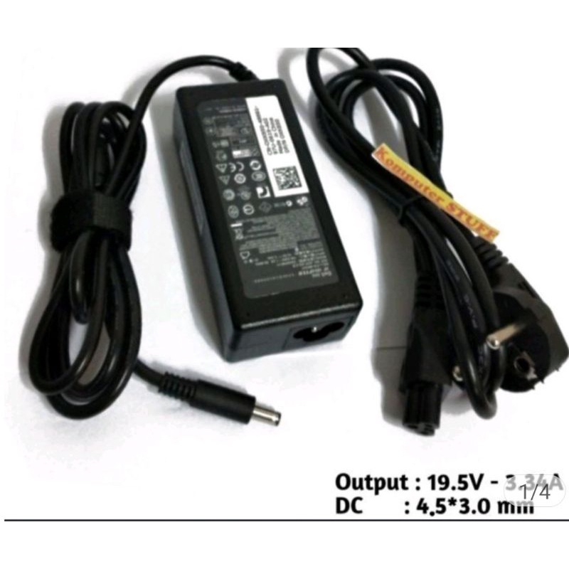 Adaptor Charger Dell 19V 4.62A DC 4.5*3.0 mm for Dell Inspiron 14 14-3000 14-3451 3551 7348 14 5468 3468 3459