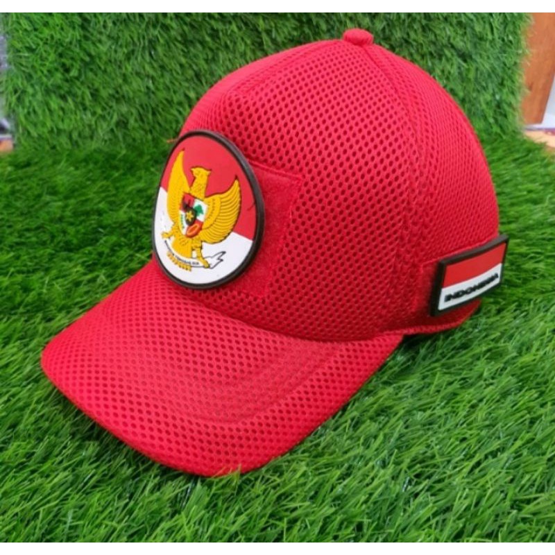 topi jala merah