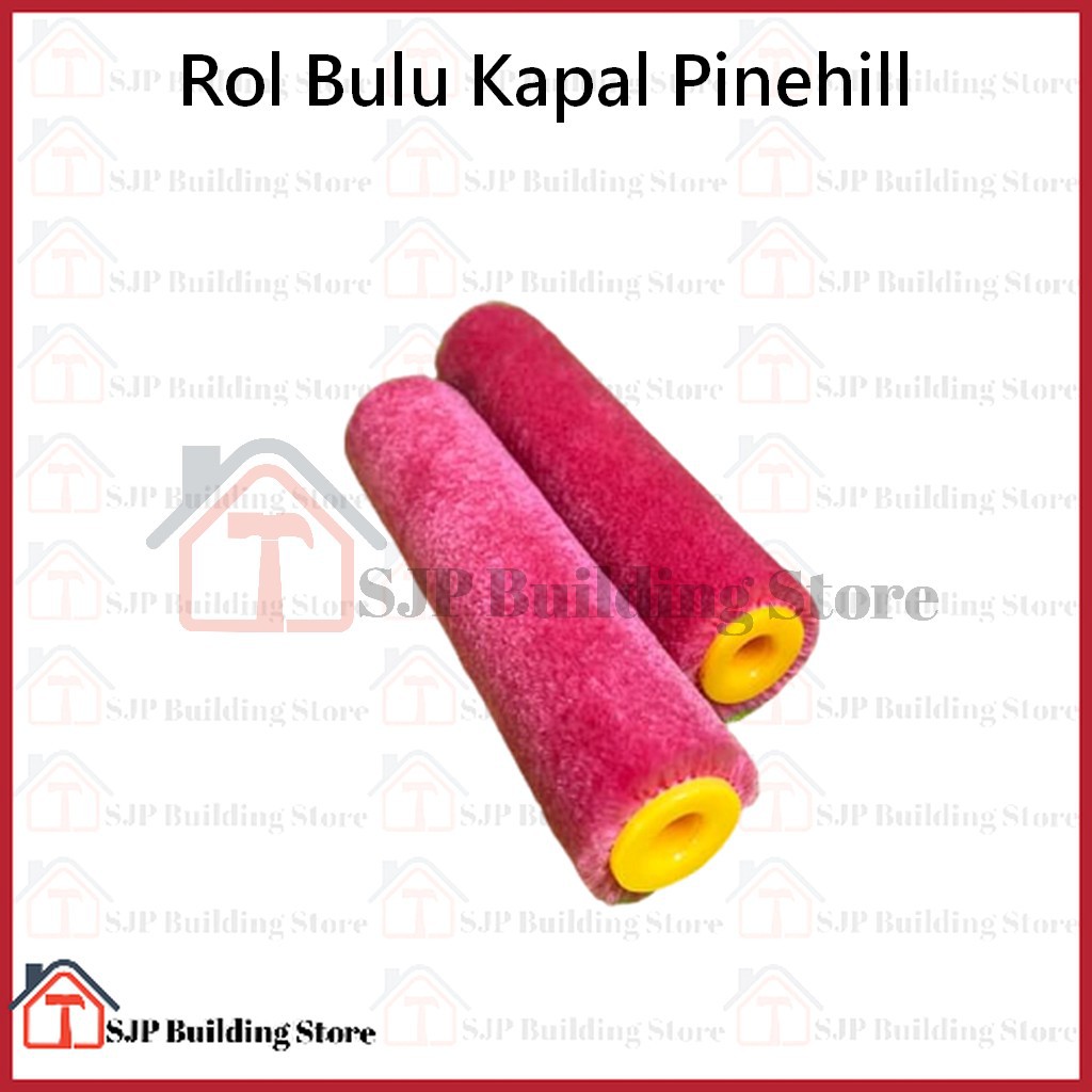 [COD] Kuas Roll Bulu Kapal Pinehill - 4 Inch - High Quality