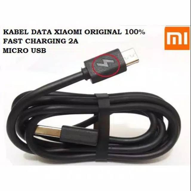 KABEL DATA XIAOMI ORIGINAL