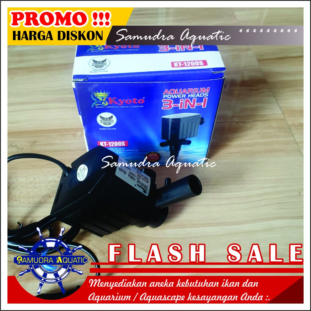 Pompa Filter CELUP 1200 (Pompa Saja / Mesin Saja) HEMAT ENERGY, Pompa Filter Aquarium Aquascape FREE BUBLE