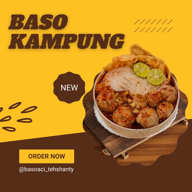 BASO ACI TEH SHANTY BASO KAMPUNG BEST SELLER