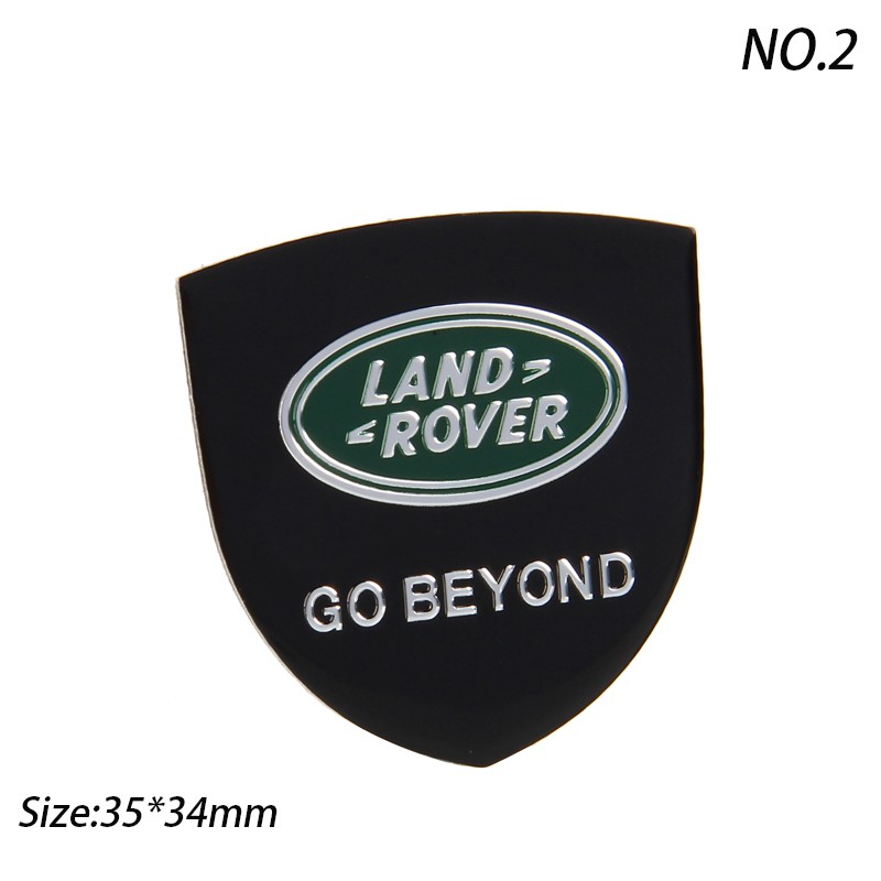 Stiker Emblem Logo Night Knight 3d Bahan Metal Untuk Bagasi Belakang Land Rover Range Rover Freelander