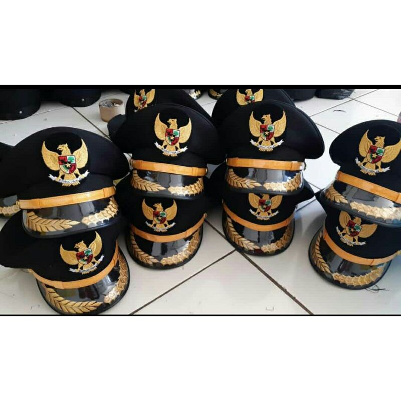 TOPI PET BUPATI TOPI PET PDU BUPATI PRIA