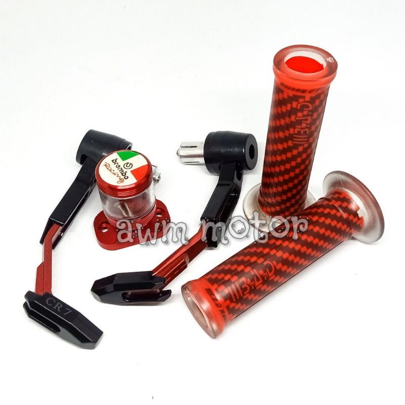 Handgrip Grip Karbon Plus HandleGuard Proguard Progat Robot Plus Tutup Minyak Rem Stempel Kaca